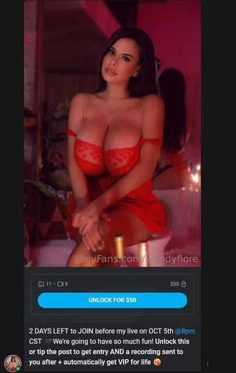 Wendy Fiore / Wendyfiore Nude Leaks Onlyfans  – Leaked Models